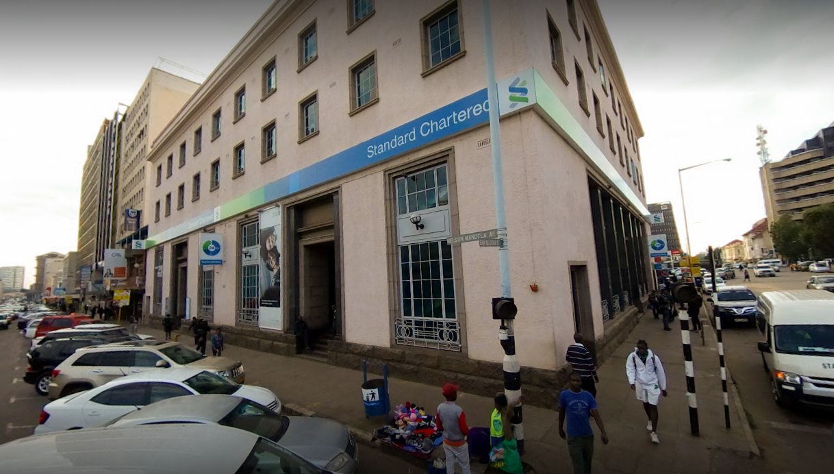 Standard Chartered Zimbabwe Branch Africa Unity Square APIE BUSINESS