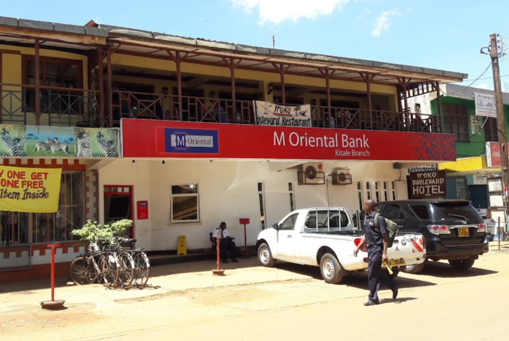 M Oriental Bank Branch Kitale APIE BUSINESS