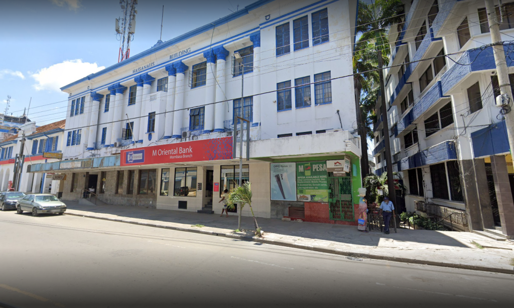 M Oriental Bank Branch Mombasa APIE BUSINESS