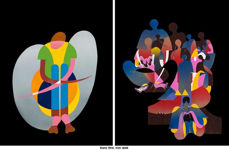 La So Art Gallery à Casablanca expose les personnages célestes du peintre marocain Abdelkader Laaraj