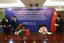 La Chine et la Tanzanie signent un nouveau programme d&rsquo;application pour un accord culturel