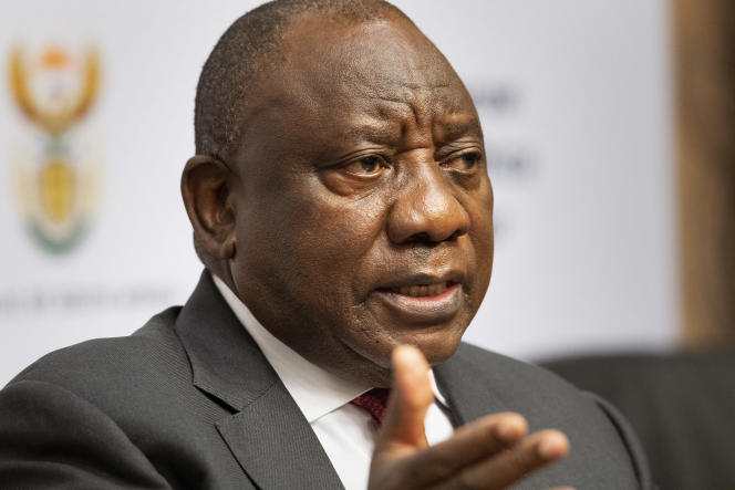 Joe Biden Reçoit Le Président Sud-Africain Cyril Ramaphosa