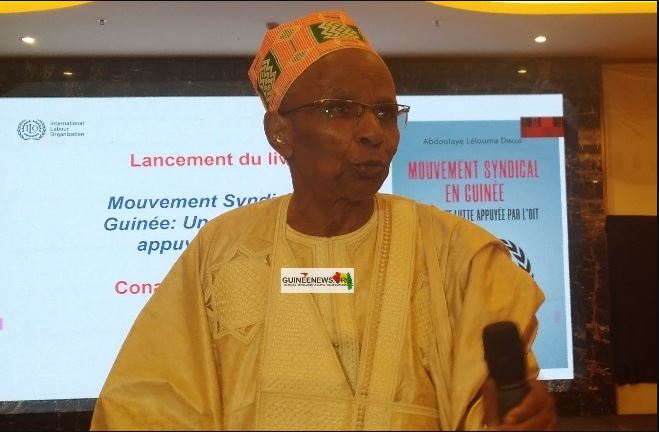 Littérature : Abdoulaye Lélouma Diallo publie un ouvrage sur le mouvement syndical en Guinée