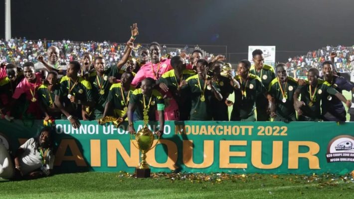 UFOA A U20 2022 : le Sénégal est champion