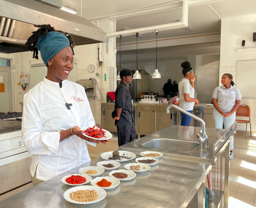 Festival De La Gastronomie : Masterclasses Au Lycée Pro Avec La Cheffe Maame Boakye