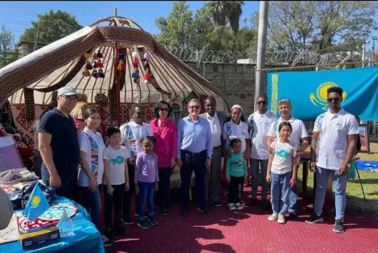 Kazakh Yurt Presented For First Time In Capital Of African Union