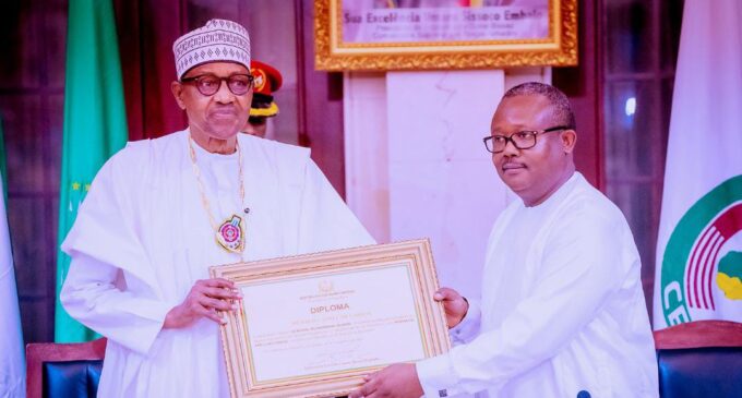 Guinea-Bissau Honours Buhari For Political Stability’ In West Africa