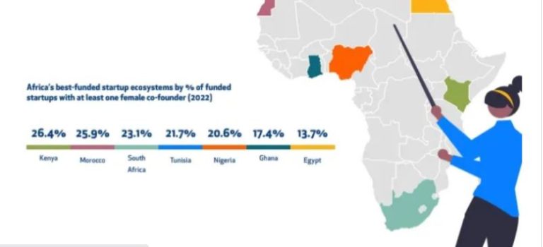 Only 20% Of Funded African Tech Startups Had A Female Founder In 2022