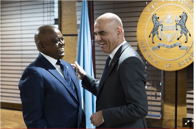Alain Berset Au Sud De L’Afrique Pour « Consolider Les Liens »