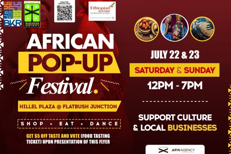 Nostrand Junction To Host Annual African Pop-up Festival On July 22-23