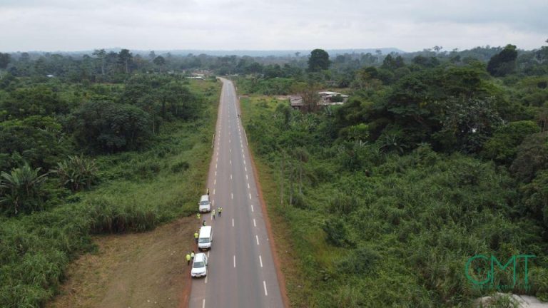 Gabon : La SAG Construit Une Route À La Pointe De La Technologie Pour Une Durabilité Maximum