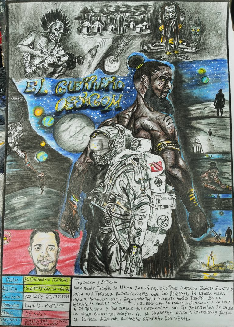 Paintings Connect African Culture With The Future