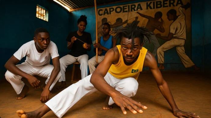 La Capoeira Séduit La Jeunesse de Kibera
