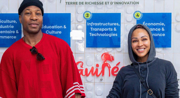 Hollywood Meagan Good and Jonathan Majors Gain Guinean Citizenship