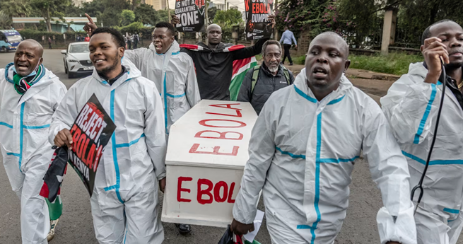 Protests Over a US Ebola Facility in Kenya