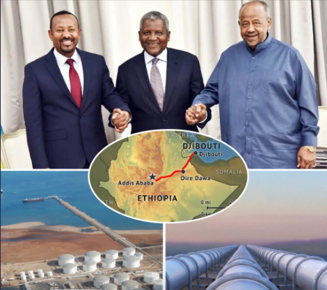 Dangote Launches Ethiopia-Djibouti Petroleum Pipeline